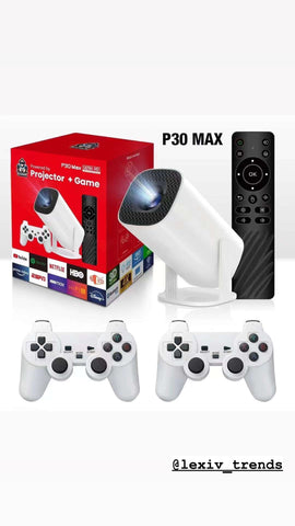 P30 Max Gaming + Android Projector