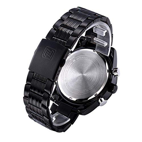 Naviforce NF9024-BBW Digital Black Dial Men's Watch