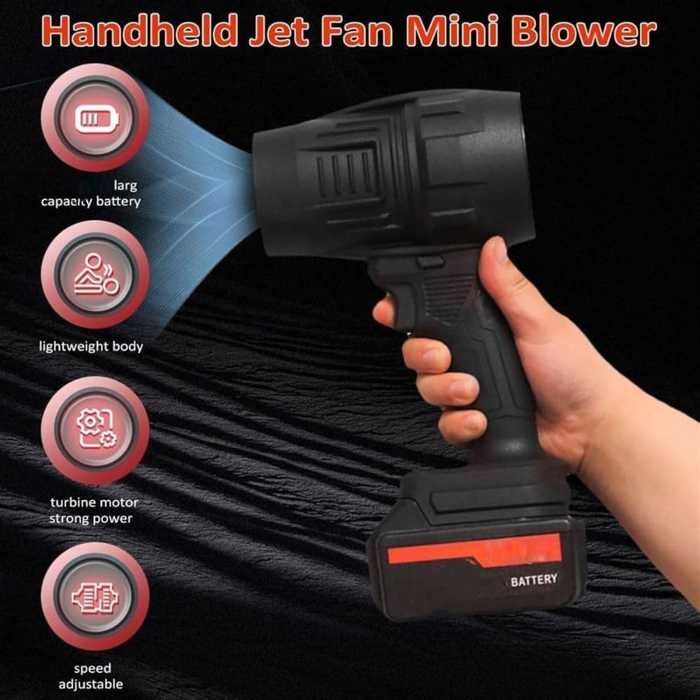 Turbo Air Blower Pro – Wireless Dust Cleaner for Car, Laptop & Home