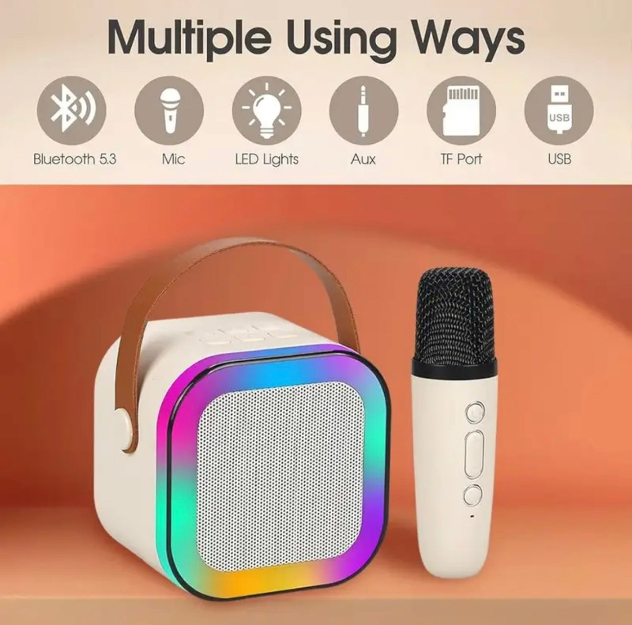 Lexiv K5 Karaoke Microphone