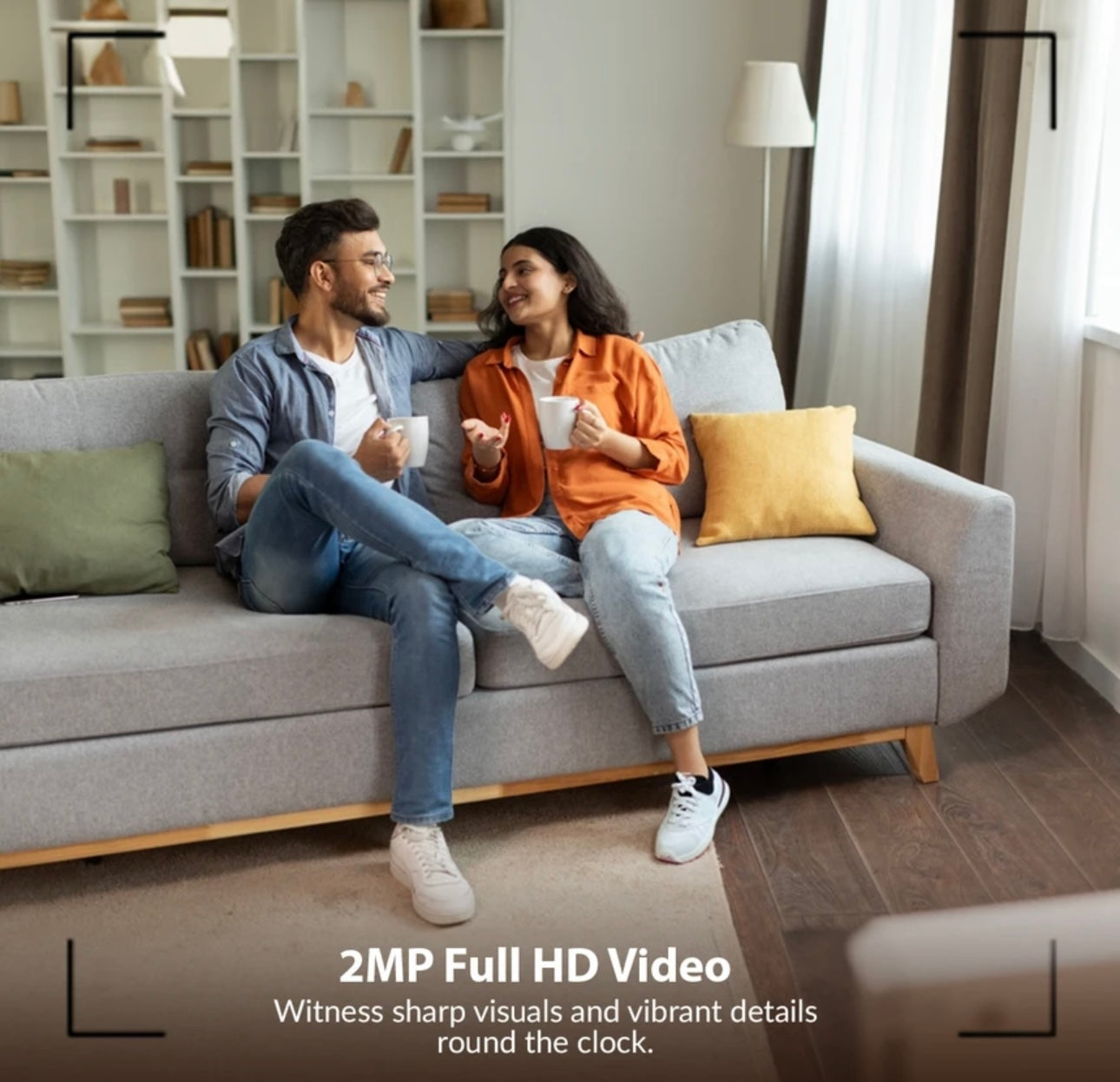 CP PLUS E-24A FULL HD Wi-Fi PT 360 Degree Security Camera (Open Box)