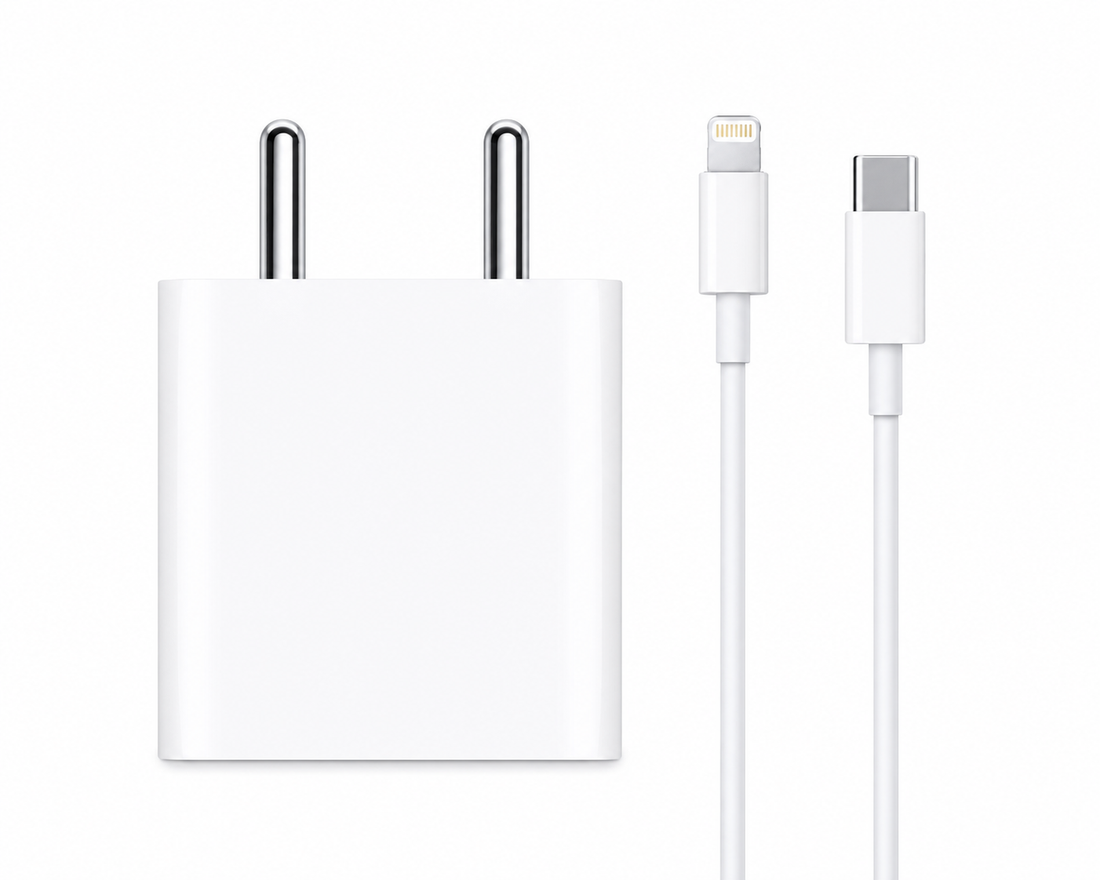 20W C-Type Charger [Adapter + C-to-Lightning Cable]