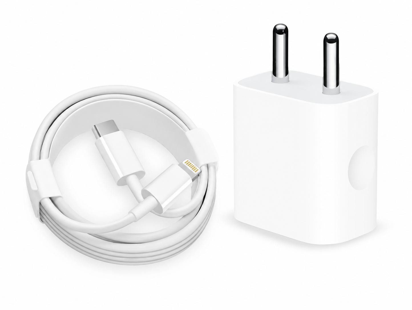 20W C-Type Charger [Adapter + C-to-Lightning Cable]