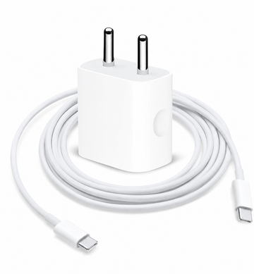 20W C-Type Charger [Adapter + C-to-C Cable]