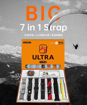 7 in 1 Combo Smart Watch Ultra