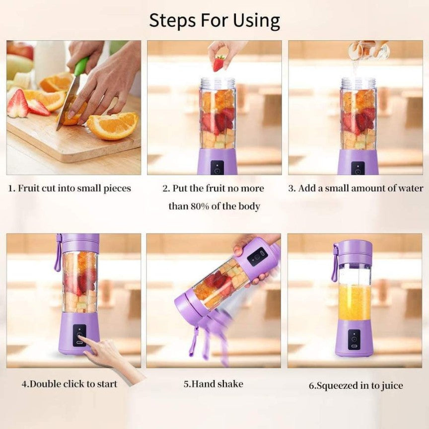 6 Blade Juicer Portable