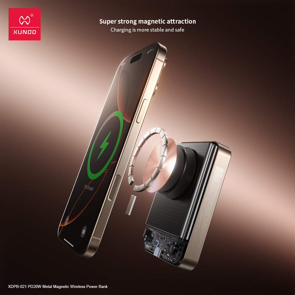 XUNDD XDPB-021 Metal Magnetic Power Bank