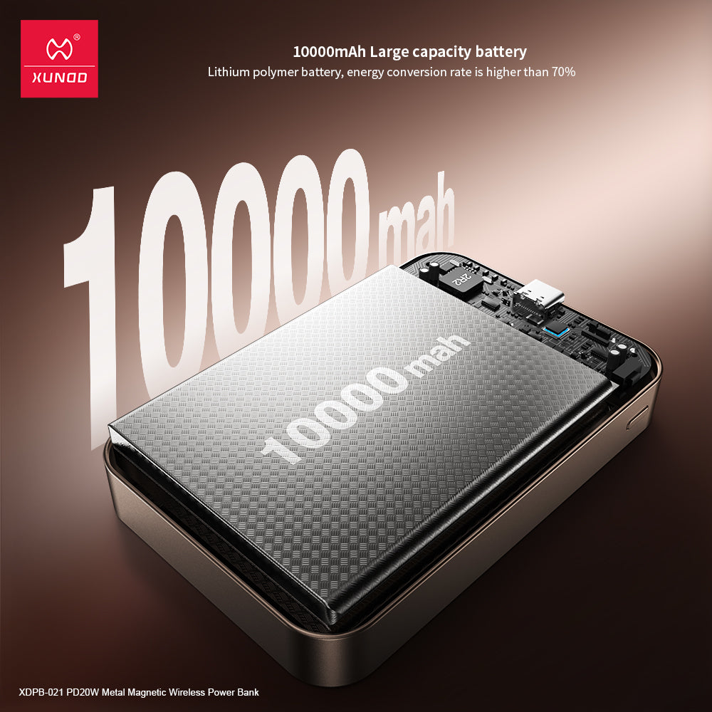XUNDD XDPB-021 Metal Magnetic Power Bank