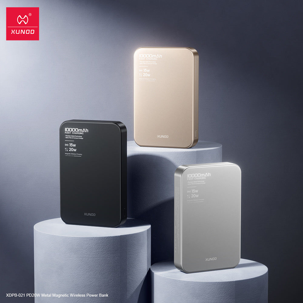 XUNDD XDPB-021 Metal Magnetic Power Bank