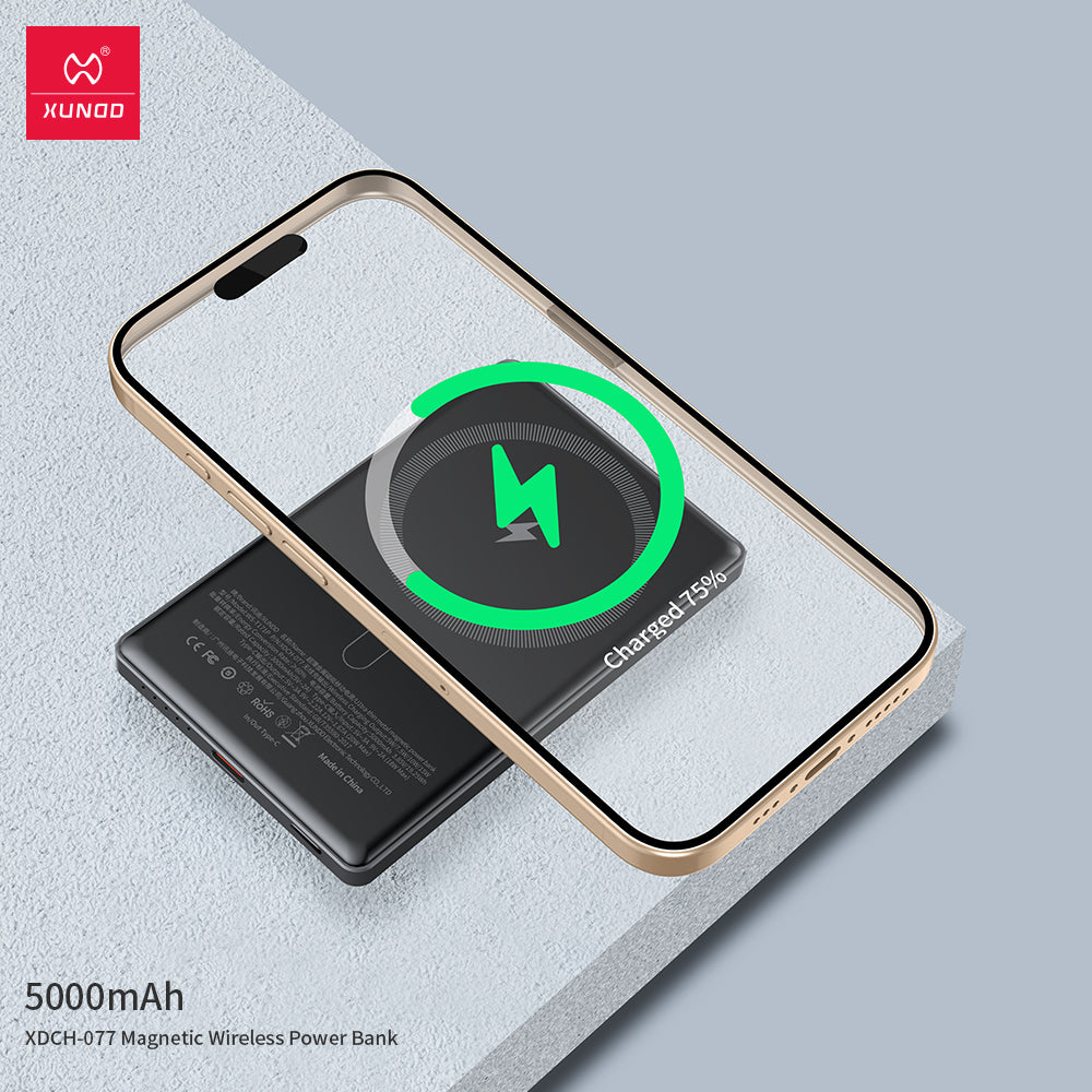 XUNDD XDCH-077 Ultra-thin magnetic power bank