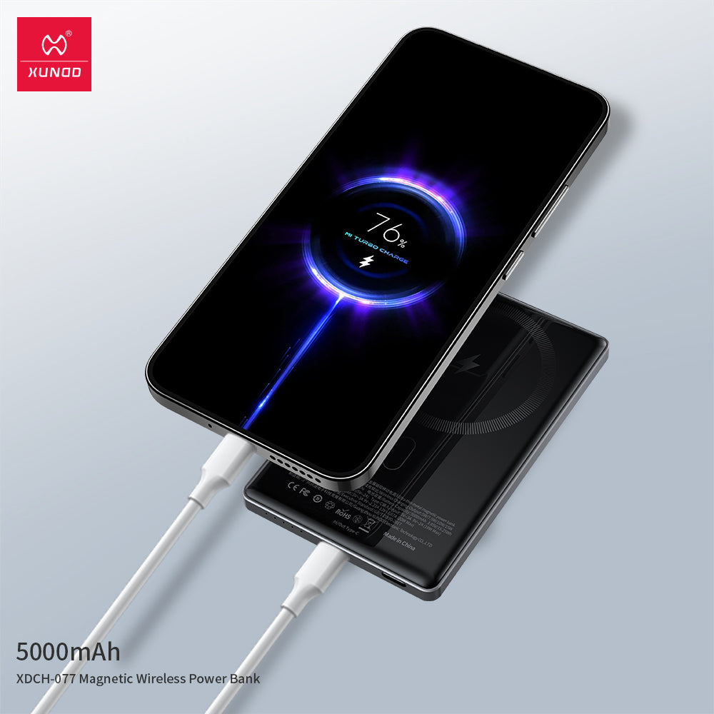 XUNDD XDCH-077 Ultra-thin magnetic power bank
